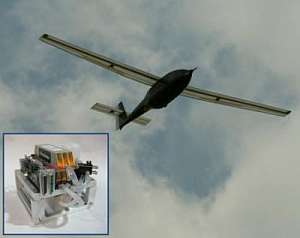 The Ion Tiger in flight and a 550 W fuel cell