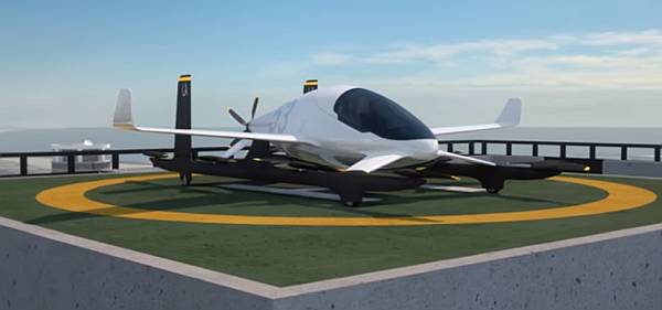 Aurora Flight Sciences air taxi concept