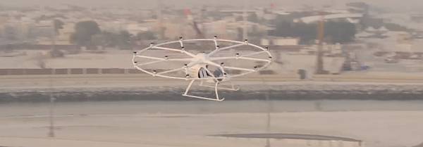 The Autonomous Air Taxi (AAT) Over Dubai
