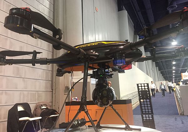 Law enforcement drone at CES 2018.