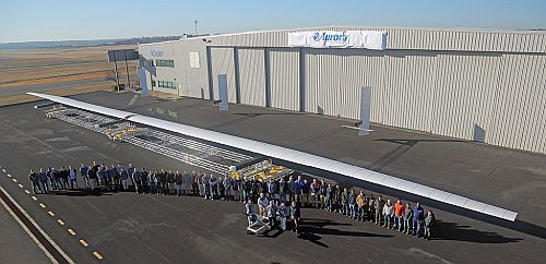 The Odysseus High Altitude Long Endurance drone. Courtesy Aurora Flight Sciences.