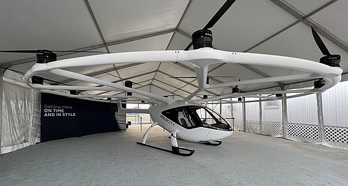 The Volocopter at EAA AirVenture Oshkosh