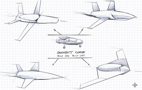 Gambit concept. Courtesy General Atomics.